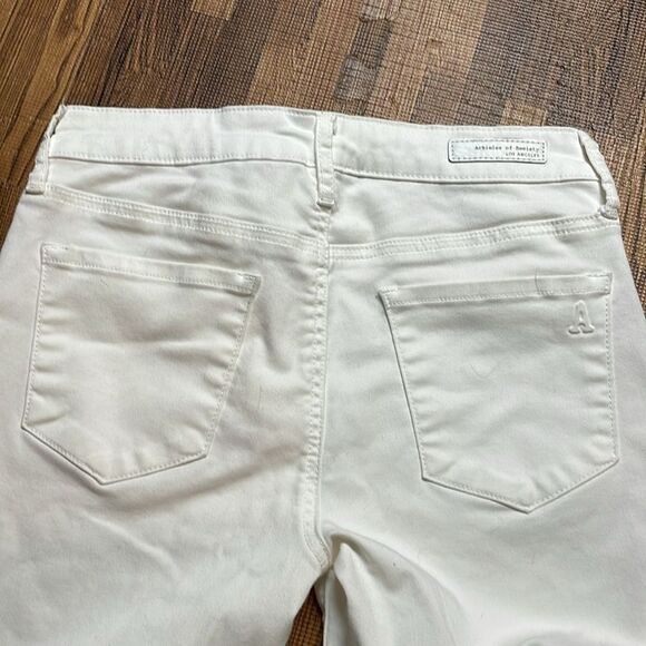 Articles of society woman’s white skinny denim jeans size 26 - Picture 5 of 8